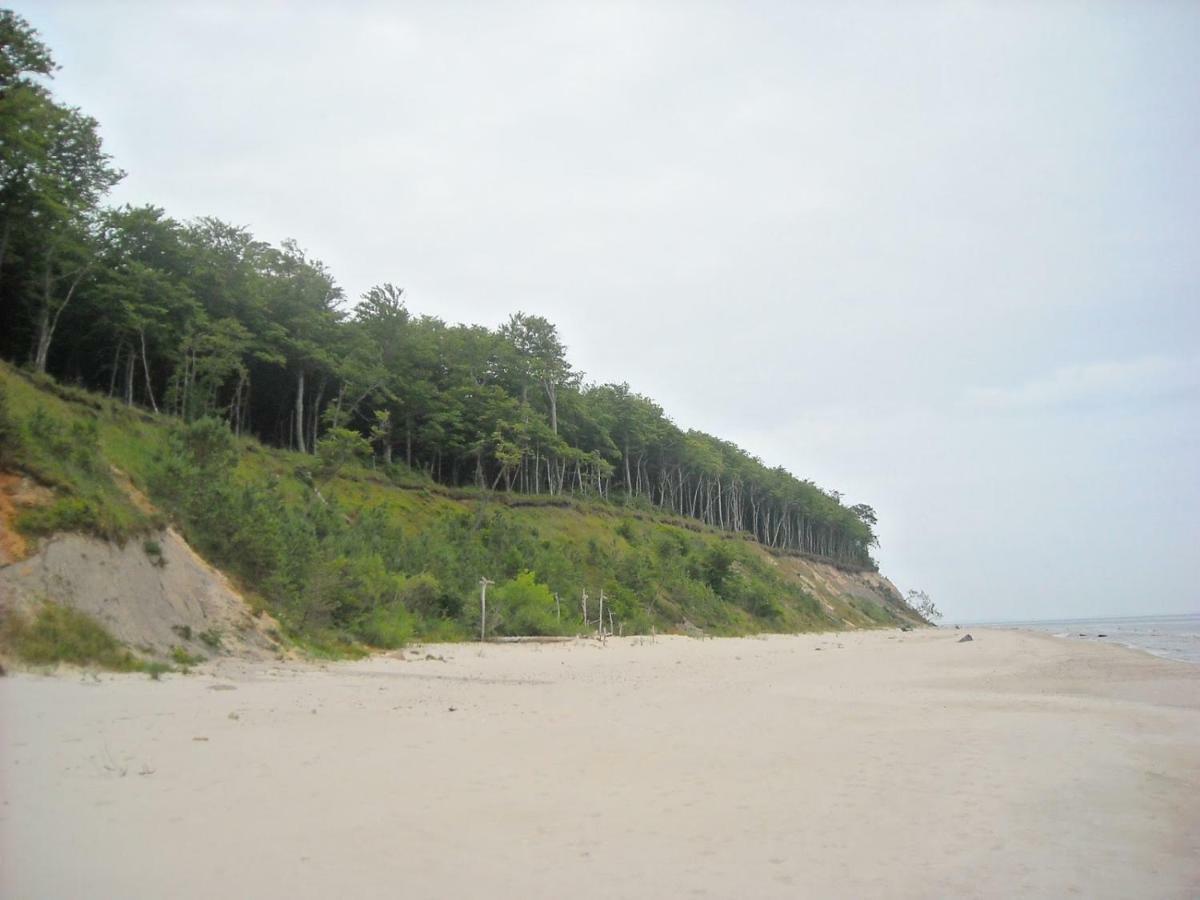 Holiday Home Baltic Z Antresola I Balkonem Przy Plazy Miedzyzdroje Kültér fotó